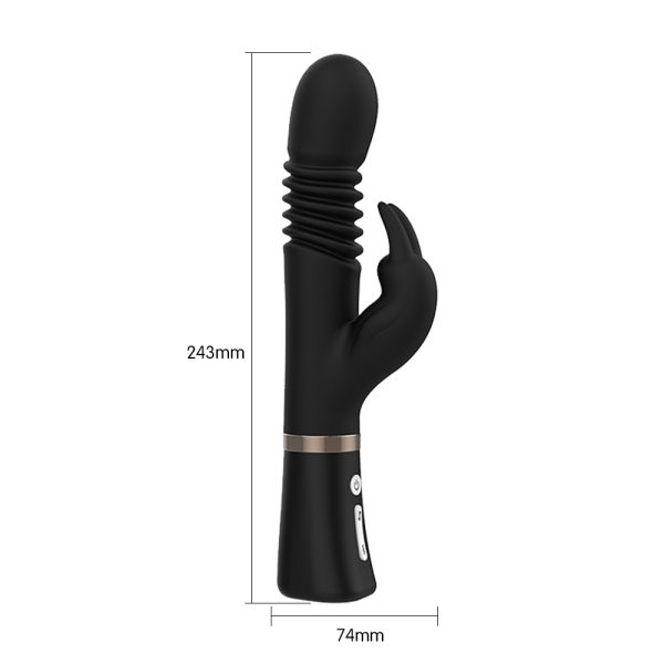TOPARC C0182 Thrusting Rabbit Vibrator with Long Travel